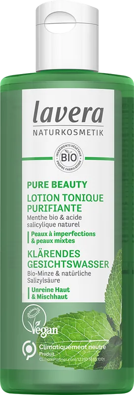 Lavera Pure Beauty klärendes Gesichtswasser (200 ml) Markenprodukt