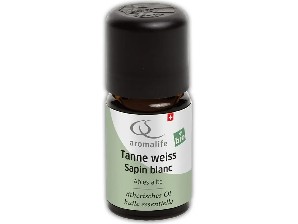AROMALIFE Tanne weiss Äth/Öl Schweiz BIO (5 ml) Finale Aktion