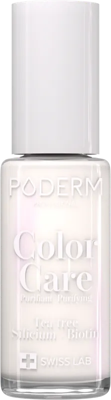 Preisreduziert PODERM Nagellack Color Care (122 Perlweiss)