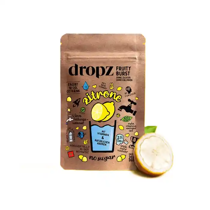 Sichere Zahlung dropz Zitrone (20 Dropz)
