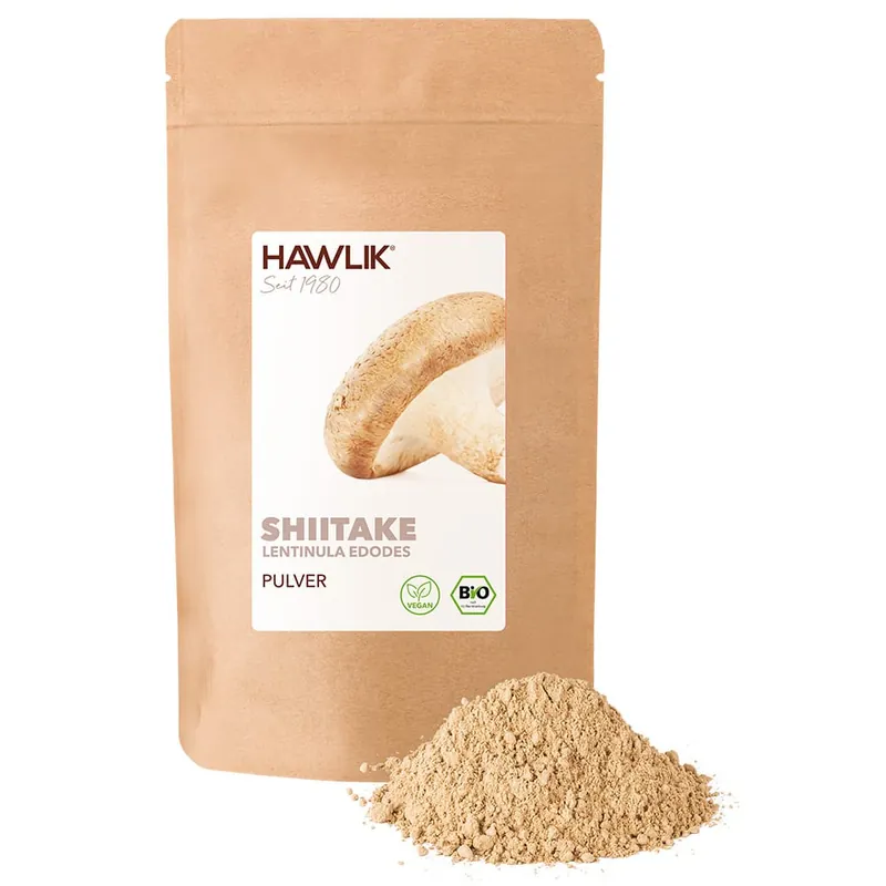 Hawlik Bio Shiitake Pulver (100 g) Kracherpreis