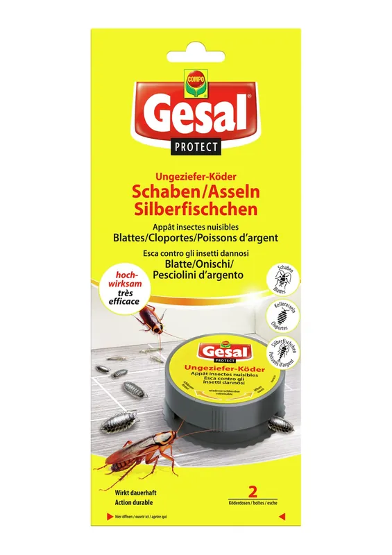 Zertifiziert Gesal Protect Ungeziefer-Köder (2 Stück)
