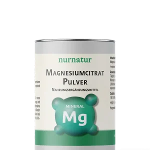 Sonderaktion Magnesiumcitrat Pulver (200 g)