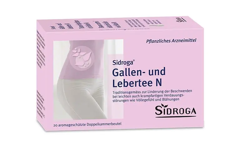 Must-Have Sidroga Leber-Gallen Tee (20 Stück)