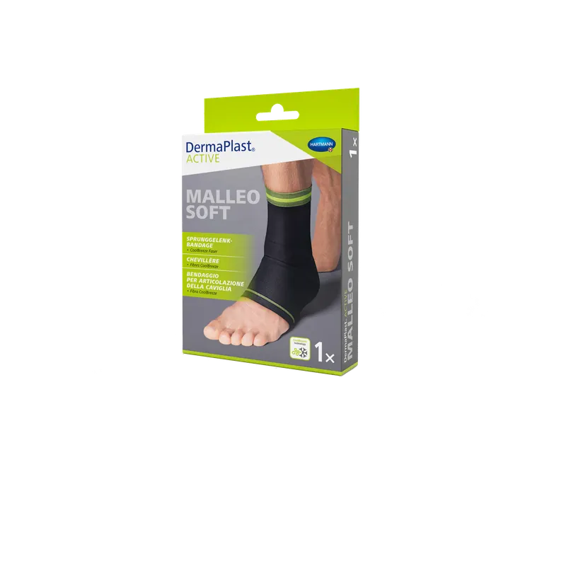 Sonderaktion DermaPlast Active Malleo Soft (Sprunggelenkbandage M 23 cm - 25 cm)