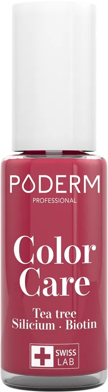 Super-Preis PODERM Nagellack Color Care (797 Rosa Rot)