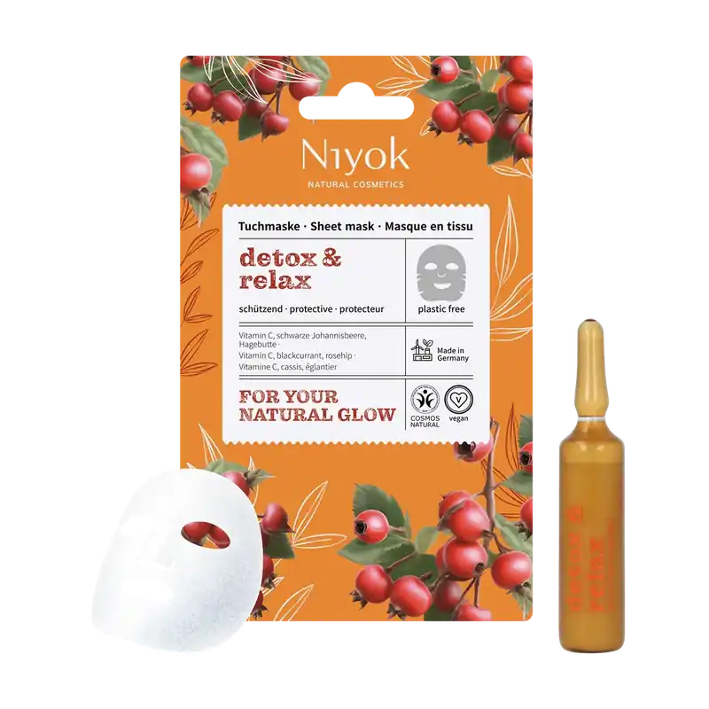 Jetzt Bestellen Niyok Tuchmaske detox & relax (Stück)