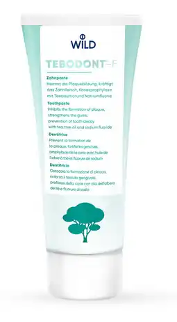 Geprüft Tebodont-F Zahnpaste (75 ml Tube)