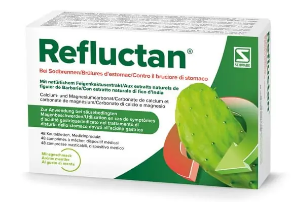 Bestpreis Refluctan (48 Kautabletten mit Minzegeschmack)