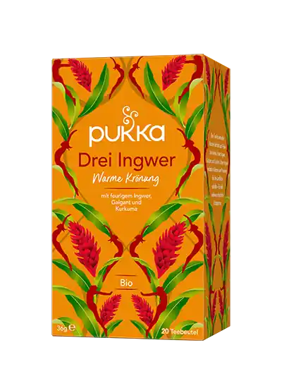 Neue Kollektion Pukka Tee Drei Ingwer Bio Btl. (20 Btl.)