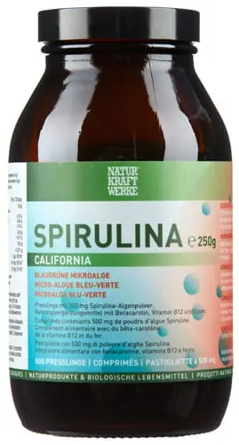 Top-Seller Naturkraftwerke Spirulina California (500 Tabletten)