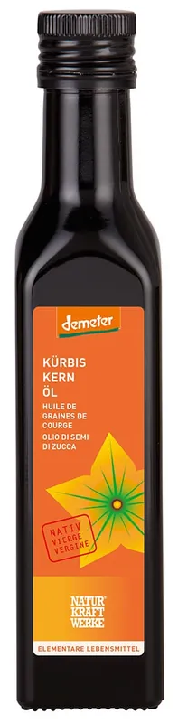 Neu Naturkraftwerke Kürbiskernöl Demeter (250ml)