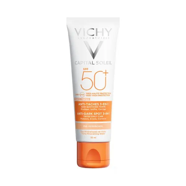 Must-Have VICHY Idéal Soleil Anti-Pigmentflecken Sonnencreme LSF 50+ (50 ml)