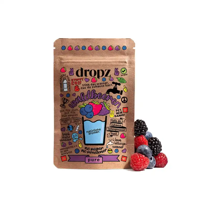 Schnäppchen dropz Pure - Waldbeeren (20 Dropz)