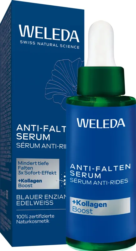 Versand Am Gleichen Tag Weleda Anti-Falten Serum Blauer Enzian & Edelweiss (30 ml)