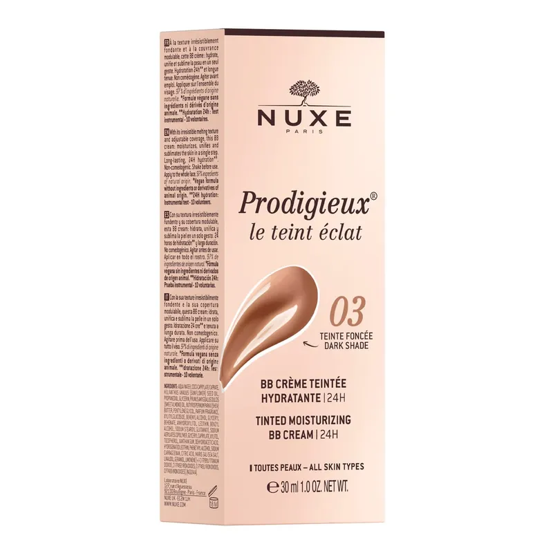 Nuxe Soins Prodigieux Le Teint Eclat BB Cream (30 ml 03 Foncée) Preis Gesenkt