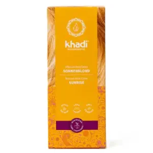 Khadi Pflanzenhaarfarbe Sonnenblond (100 Gramm) Versand Am Gleichen Tag