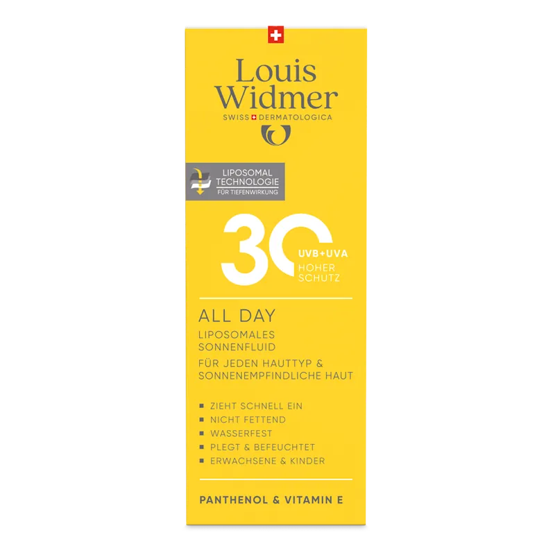 WIDMER All Day LSF30 (100 ml mit Parfum) Neu Im Sortiment