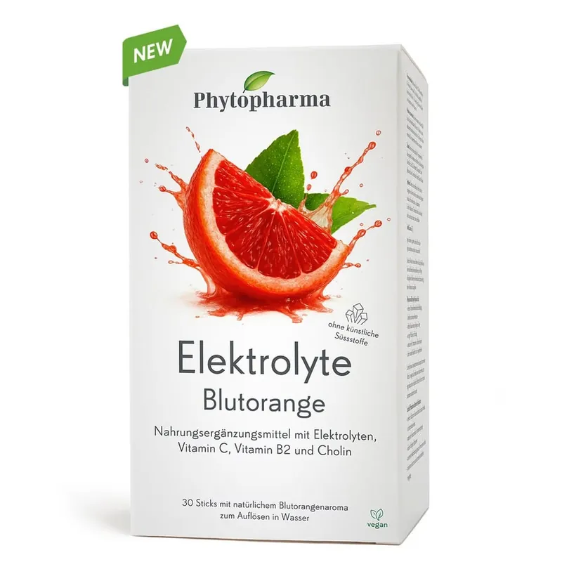 PHYTOPHARMA Elektrolyte Blutorange (30 Sticks) Sonderaktion