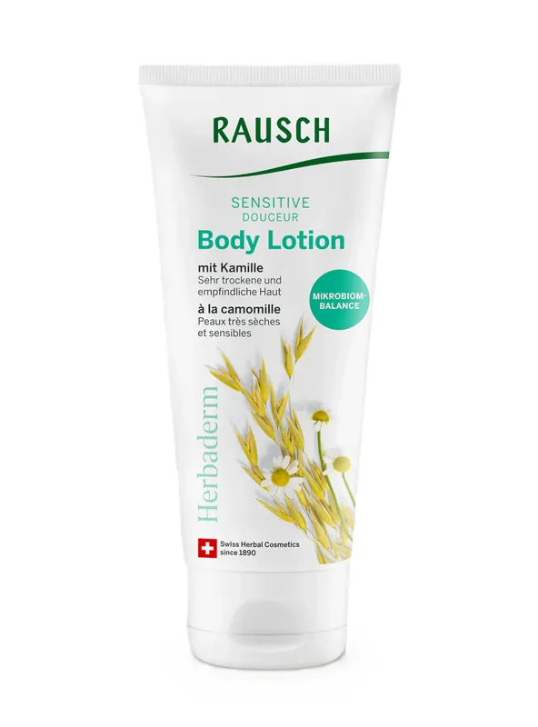 Markenware Rausch Sensitive Body Lotion mit Kamille (40ml)