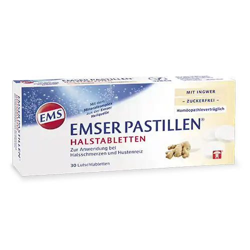 Emser Pastillen (30 Lutschtabletten Ingwer zf) Top-Angebot