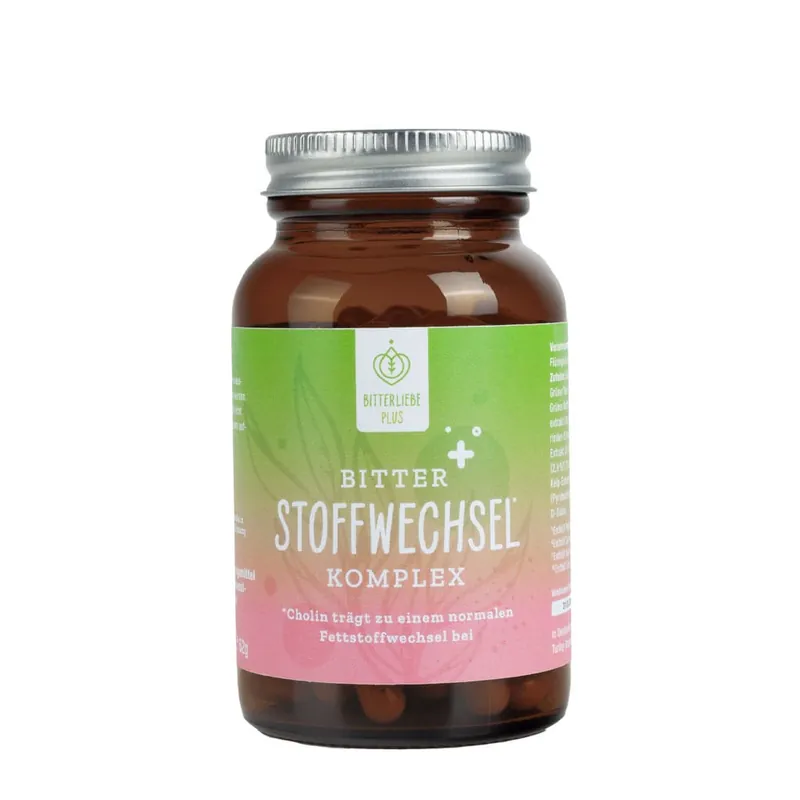 Bitter Liebe Plus - Stoffwechsel Komplex (90 Kapseln) Neue Ware
