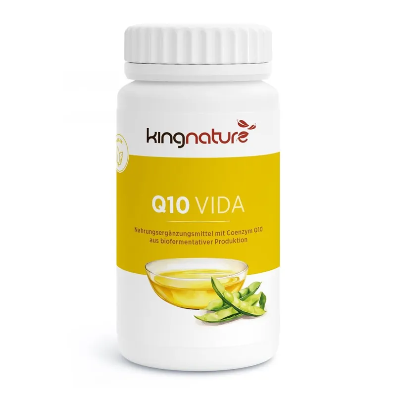 Kingnature Q10 Vida - Coenzym Q10 (90 Kapseln) Letzte Chance