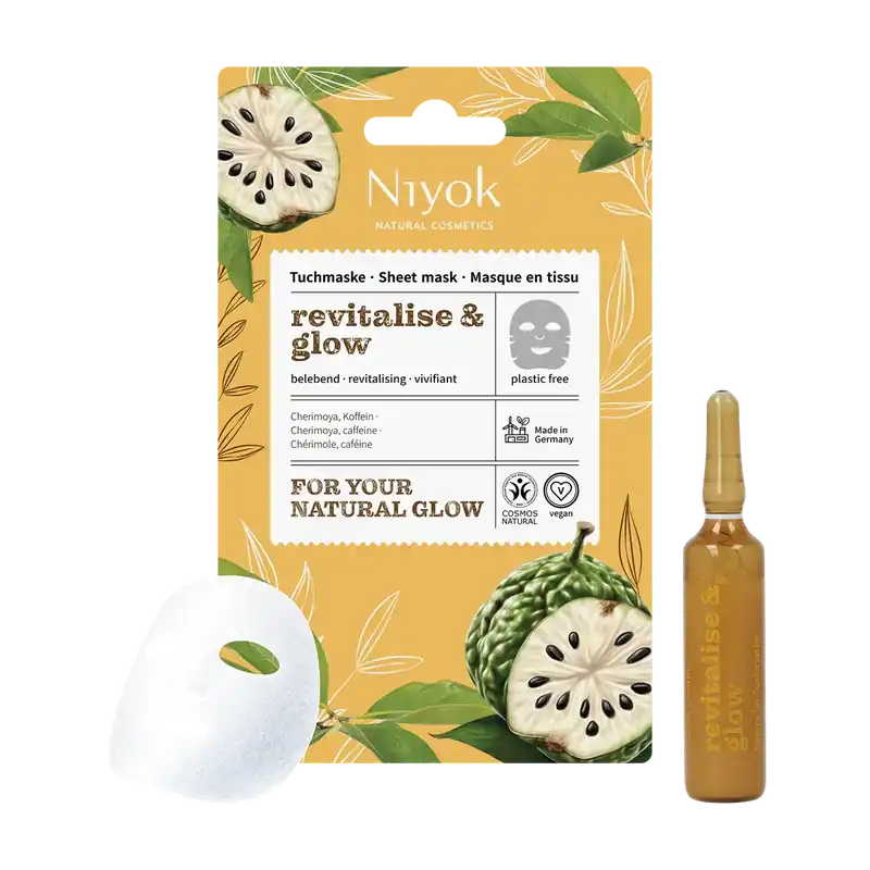 Niyok Tuchmaske revitalise & glow (Stück) Expressversand