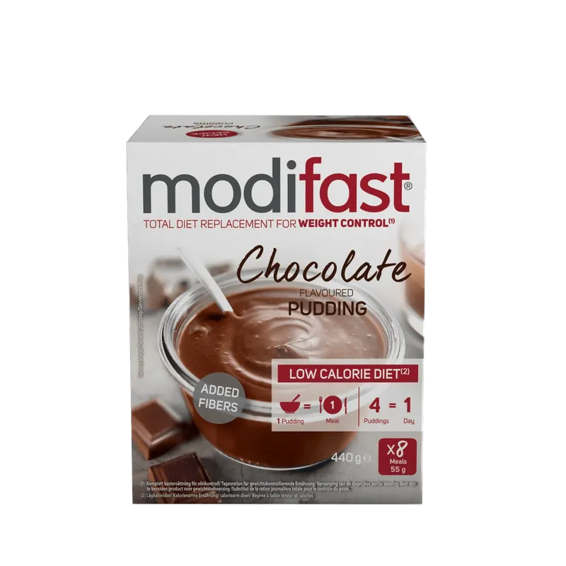 Abverkauf Modifast Pudding (8 Portionen Chocolat)