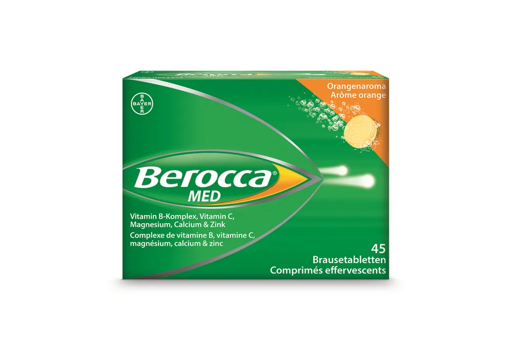 Berocca® MED Brausetabletten (45 Brausetabletten) Billig