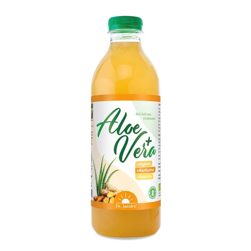 Aktuell DR. JACOB‘S Aloe-vera-Gel-Saft plus Bio (1000 ml)
