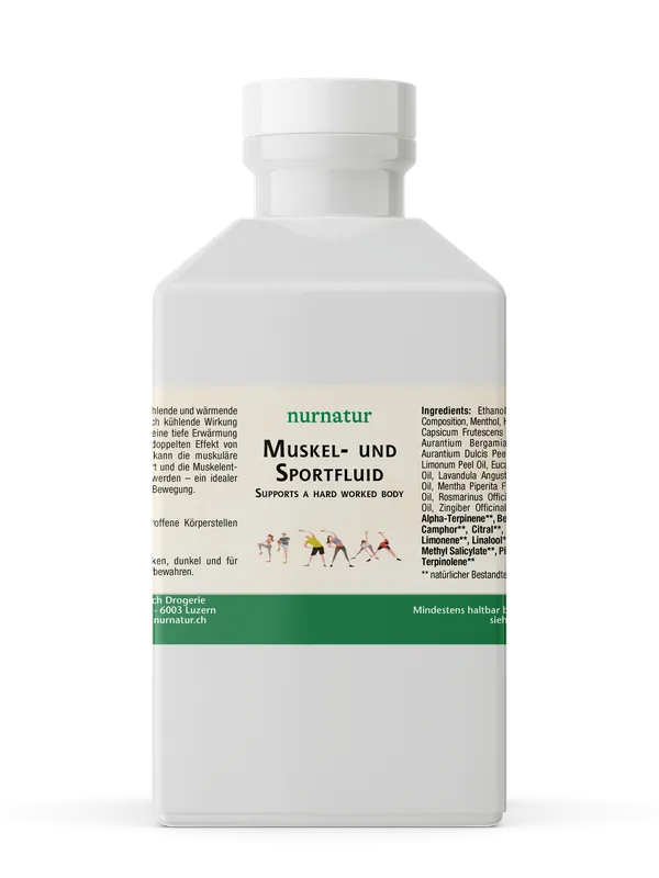 Muskel- und Sportfluid (500 ml) Neu Im Sortiment