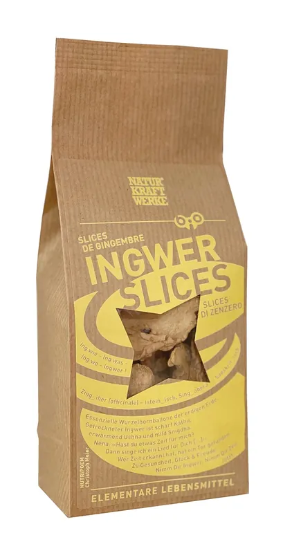 Naturkraftwerke Ingwer Slices (90 Gramm) Neu Im Sortiment