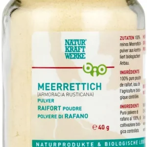Jetzt Kaufen Naturkraftwerke Meerrettichpulver BIO/kbA (40 gramm)