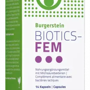 Burgerstein Biotics-Fem (14 Kapseln) Garantierte Lieferung