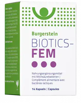Burgerstein Biotics-Fem (14 Kapseln) Garantierte Lieferung