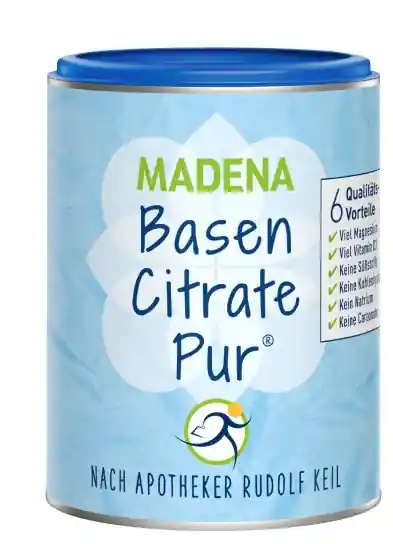 Geprüft Madena BasenCitrate Pur (216 Gramm)