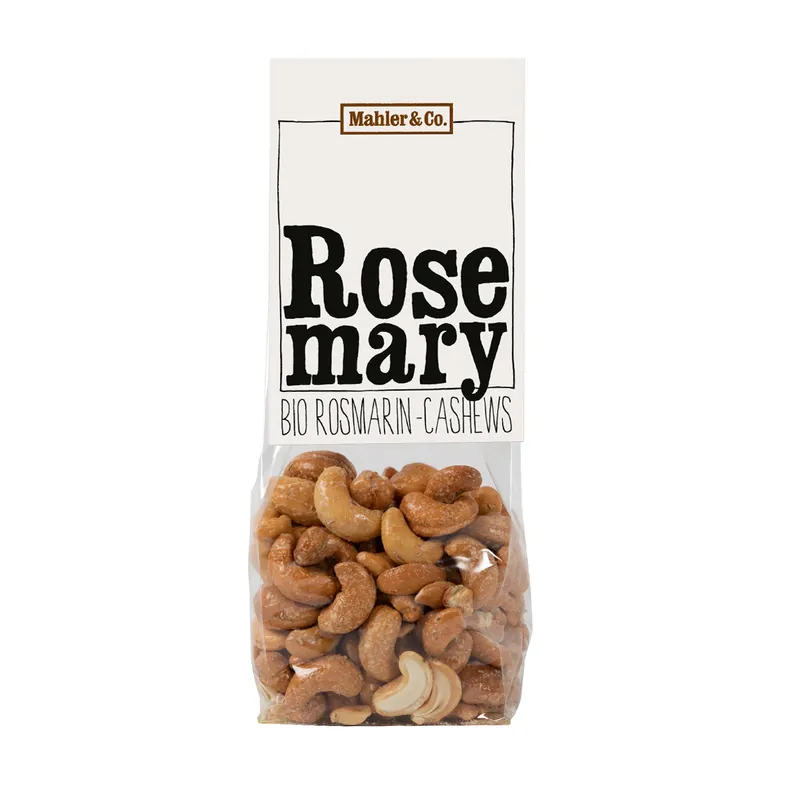 Jetzt Kaufen Mahler & Co. Bio Cashews Rosmarin (140 Gramm)