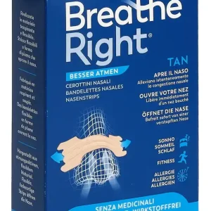Breathe Right Nasenstrips (30 Stripes) Online Kaufen