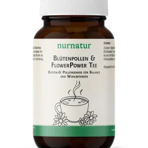 Zertifiziert Blütenpollen und FlowerPower Tee (130 g)