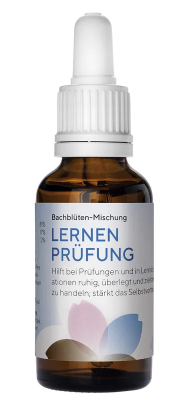 Zertifiziert Phytodor Bachblüten Mischung Lernen/Prüfung (30 ml)