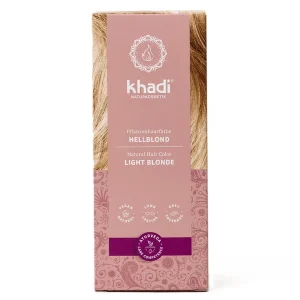 Nur Für Kurze Zeit Khadi Pflanzenhaarfarbe Hellblond (100 Gramm)