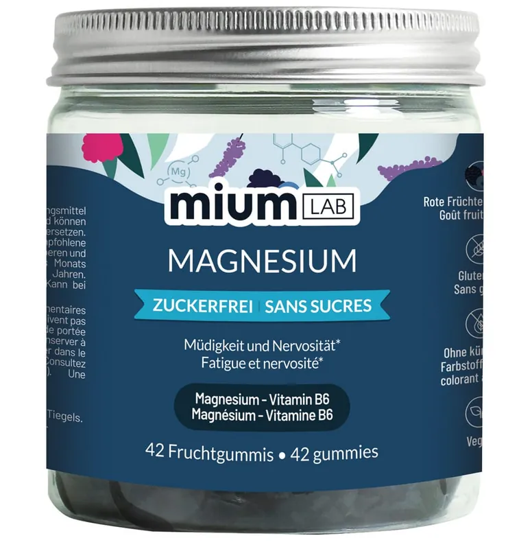 MiumLAB Fruchtgummies Magnesium (42 Stk.) Beliebt