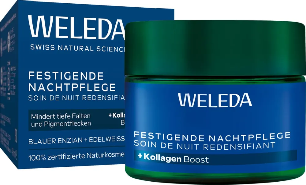 Weleda Festigende Nachtpflege Blauer Enzian & Edelweiss (40 ml) Angebot