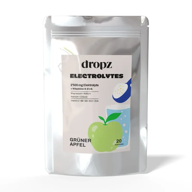 Dropz Elektrolytes 20 Portionen (Grüner Apfel) Rabatt