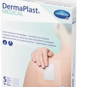 DermaPlast Medical Transparentverband (5 Stk. 10 x 9 cm) Preisreduziert