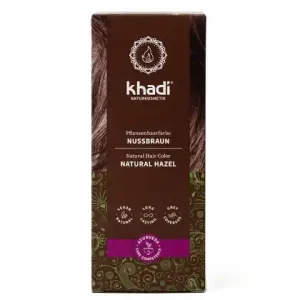 Khadi Pflanzenhaarfarbe Nussbraun (100 Gramm) Garantierte Lieferung