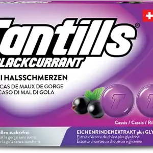 Tantills Halspastillen Blackcurrant (24 Stück) Sonderangebot