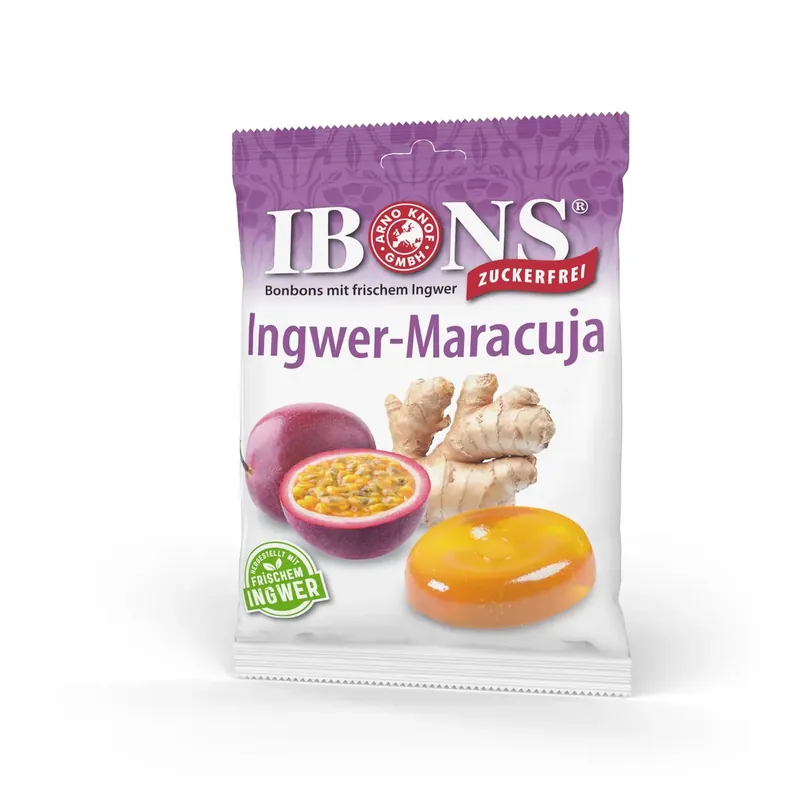 Kracherpreis Ibons Ingwer Bonbon ohne Zucker (75g)