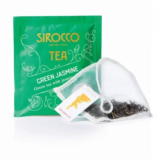Finale Aktion Sirocco Green Jasmine Bio-Sachets (20 Teebeutel)